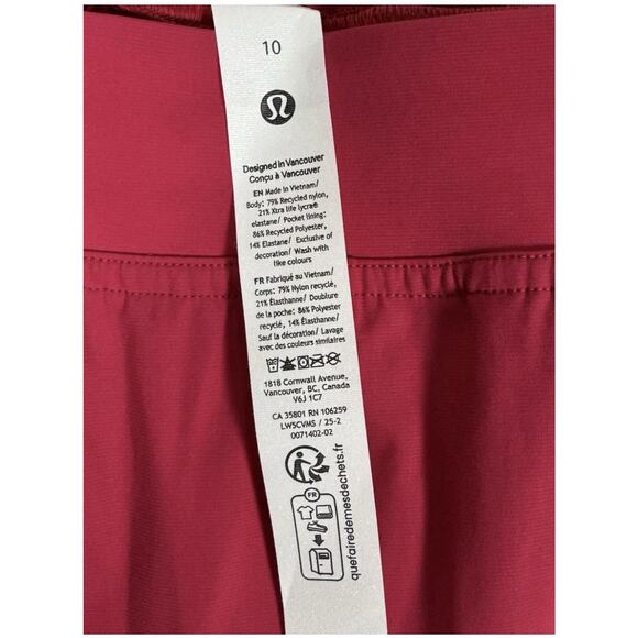 Lululemon Adapted State HR Jogger Sweatpants Womens 10 Pink Dragonfruit Gym Run - Picture 3 of 6